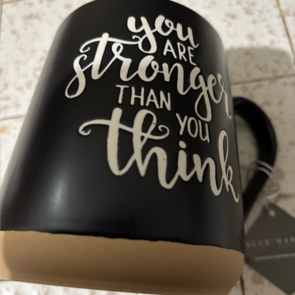 You are Stronger than you Think Coffee Mug New 22oz - Picture 4 of 4